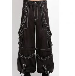 Gothic Black Black Pant